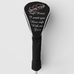 Couvre-club De Golf Saint-Valentin petit ami de conduite sûre personna