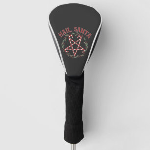 Couvre-club De Golf Salut Satan Noël Krampus Xmas Devil Candy