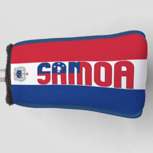 Couvre-club De Golf Samoa Drapeau magnifique Patriotique Golf tête cou