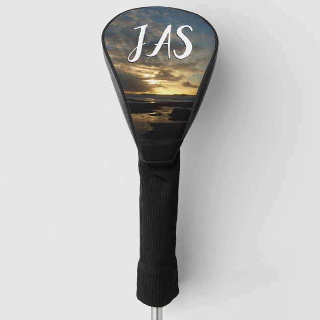 Couvre-club De Golf San Diego Sunset III Superbe paysage californien (Devant)