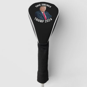 Couvre-club De Golf Sauvez l'Amérique Trump 2024 Président Donald J. T