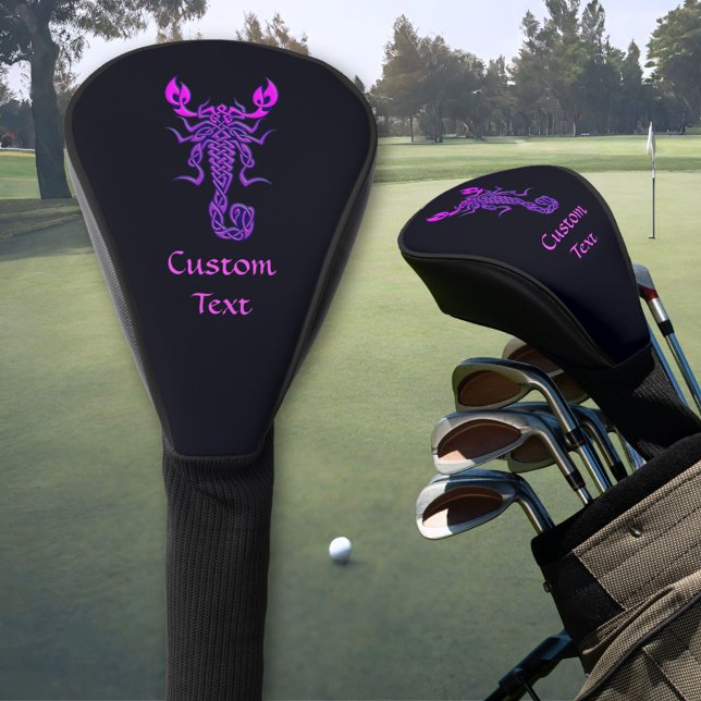 Couvre-club De Golf Scorpion de noeud céleste pourpre (Créateur téléchargé)
