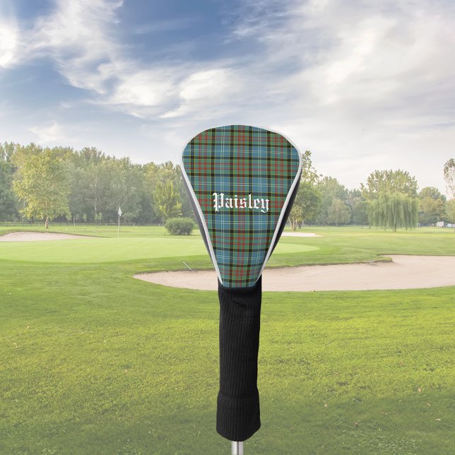 Couvre-club De Golf Scotland Paisley District Tartan Personnalisé (Créateur téléchargé)