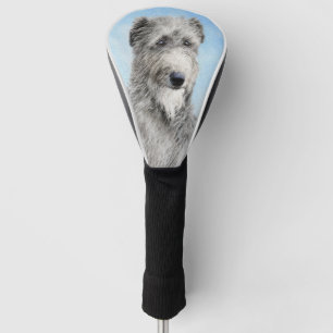 Couvre-club De Golf Scottish Deerhound Peinture - Cute Original Chien