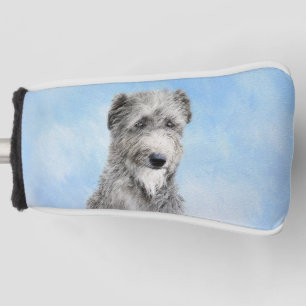 Couvre-club De Golf Scottish Deerhound Peinture - Cute Original Chien