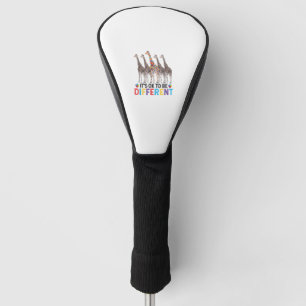 Couvre-club De Golf Sensibilisation sur l'autisme Cute Giraffe Animal 