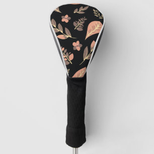 Couvre-club De Golf Série de conceptions de fleurs