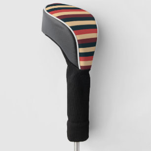 Couvre-club De Golf Seventies Stripes