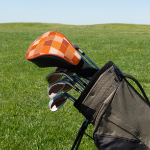 Couvre-club De Golf Shades of Orange