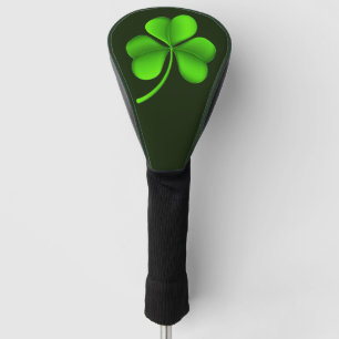 Couvre-club De Golf Shamrock sur dccn vert foncé