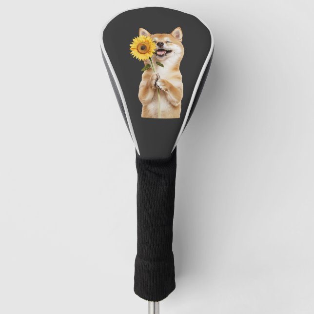 Couvre-club De Golf Shiba Inu   (Devant)