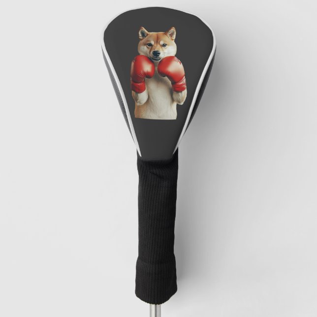 Couvre-club De Golf Shiba Inu  (Devant)
