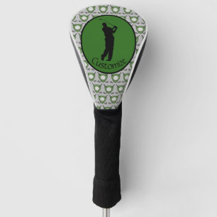 Couvre-club De Golf Silhouette D'Une Couverture De Tête De Golf De Gol