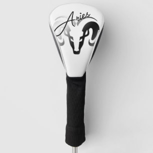 Couvre-club De Golf Silver Aries le bélier Zodiac