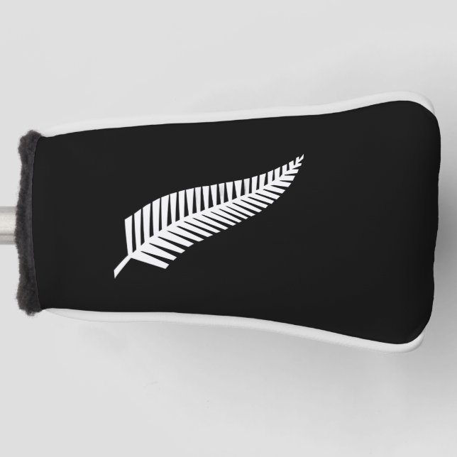 Couvre-club De Golf Silver fern flag (NZ) (Devant)