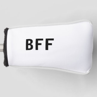 Couvre-club De Golf Simple minimal BFF meilleures amies famille nom pe