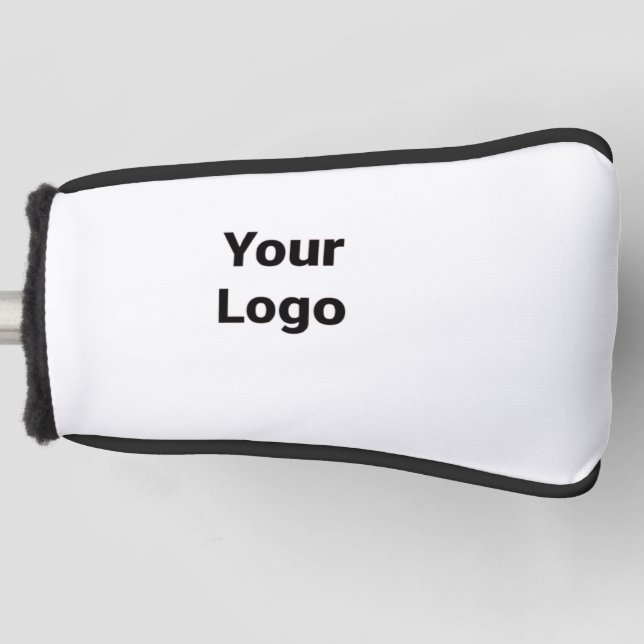 COUVRE-CLUB DE GOLF SIMPLE MODERNE MODERNE MONOGRAM ÉLÉGANT CHIC STYLE (Devant)