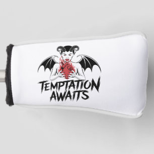 Couvre-club De Golf Sinister Gothic Demon Design - Tentation Attend