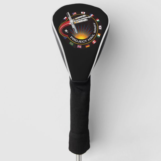 Couvre-club De Golf Space Mission Patch (Devant)