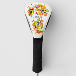 Couvre-club De Golf Sparaxis Harlequin Grandiflora Cap Aquarelle
