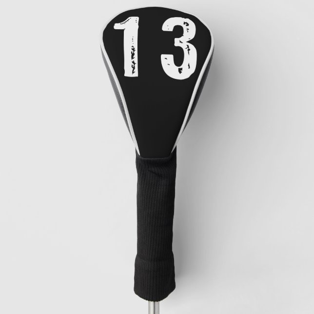 Couvre-club De Golf Sport numéro 13 (Devant)