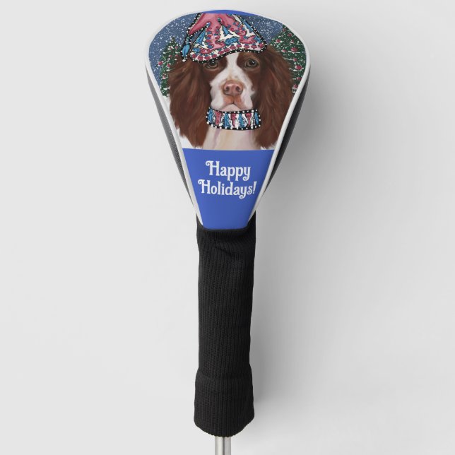 COUVRE-CLUB DE GOLF SPRINGER SPANIEL ANGLAIS       (Devant)