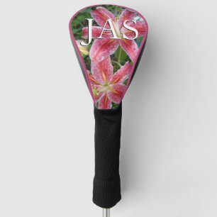 Couvre-club De Golf Stargazer Lilies Jardin Floral