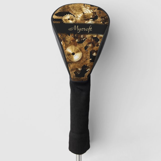 Couvre-club De Golf Steampunk Personal (Devant)