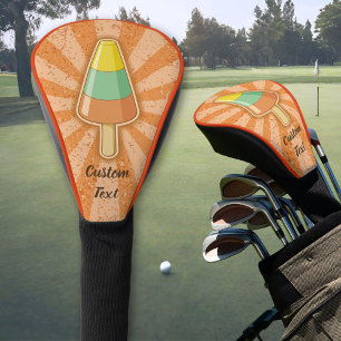 Couvre-club De Golf Stick Sorbet en forme de cône
