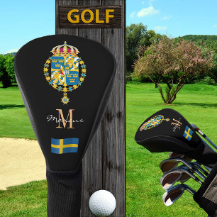 Couvre-club De Golf Suède, Drapeau Suédois Monogramme Clubs De Golf Co