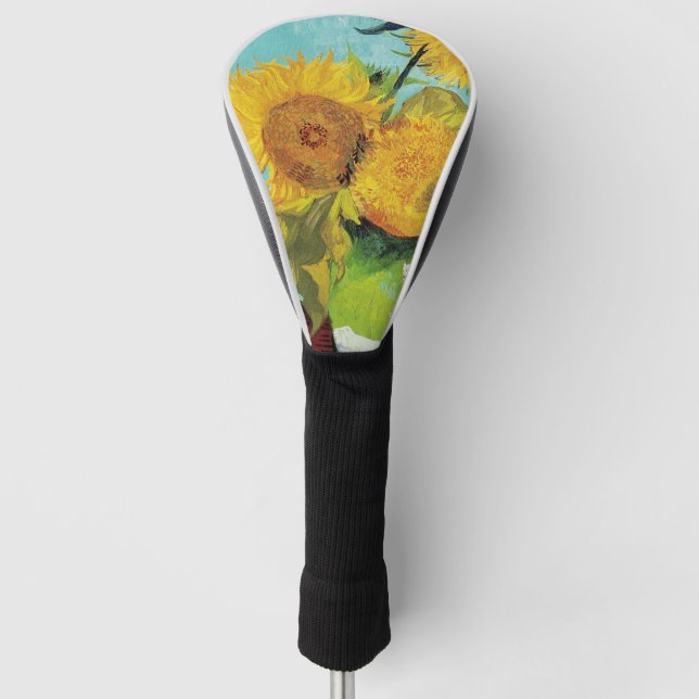 Couvre-club De Golf Sunflowers Vincent van Gogh (Devant)