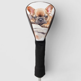 Couvre-club De Golf Super mignon ange endormi chiot Français Bulldog 0