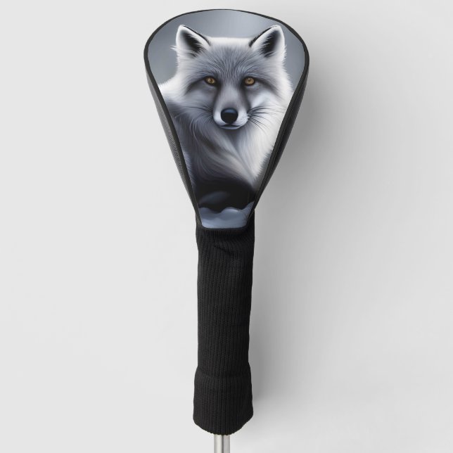 Couvre-club De Golf Superbe Renard Artique (Devant)