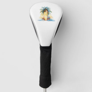 Couvre-club De Golf Surf Joy Golf Head Cover