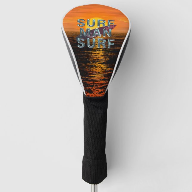 Couvre-club De Golf Surf SUPÉRIEUR d'homme de surf (Devant)