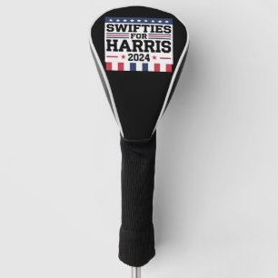 Couvre-club De Golf Swifties pour le vote de soutien à Kamala Harris 2