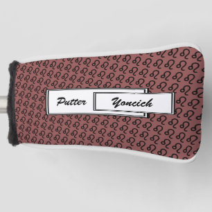 Couvre-club De Golf Symbole de Leo Zodiac Standard par Kenneth Yoncich