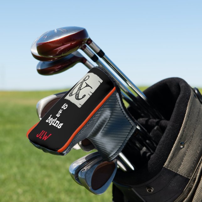 Couvre-club De Golf Symbole de l'esperluette et donc ça commence à la  (In Situ)
