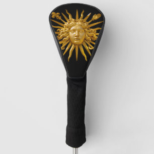 Couvre-club De Golf Symbole de Louis XIV le Roi Soleil