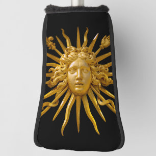 Couvre-club De Golf Symbole de Louis XIV le Roi Soleil