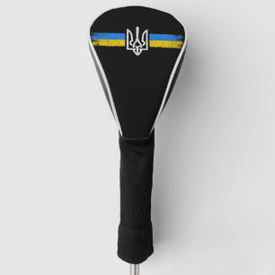 Couvre-club De Golf SYMBOLE DU Drapeau Ukraine