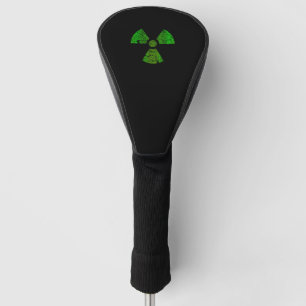 Couvre-club De Golf Symbole radioactif