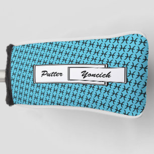 Couvre-club De Golf Symbole zodiaque Pisces Standard par Kenneth Yonci