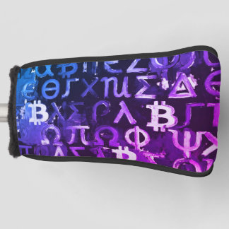 Couvre-club De Golf Symboles de Bitcoin (Style : Miami Purple - 5)