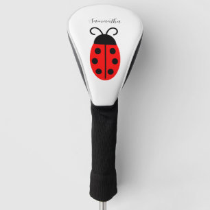 Couvre-club De Golf Sympa Red Ladybug Personnalisé