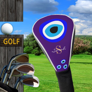Couvre-club De Golf Talisman du mauvais œil et amulette arabe /Turque,