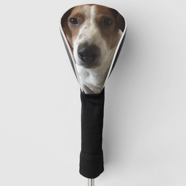 Couvre-club De Golf Tamplate de chien (Devant)
