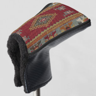 Couvre-club De Golf Tapis Kilim Turc