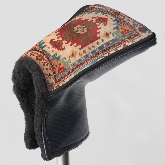 Couvre-club De Golf Tapis Oriental (Devant 3/4)