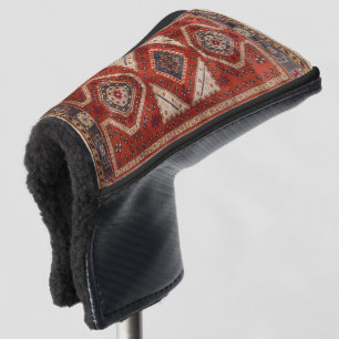 Couvre-club De Golf Tapis rouge persan turc oriental